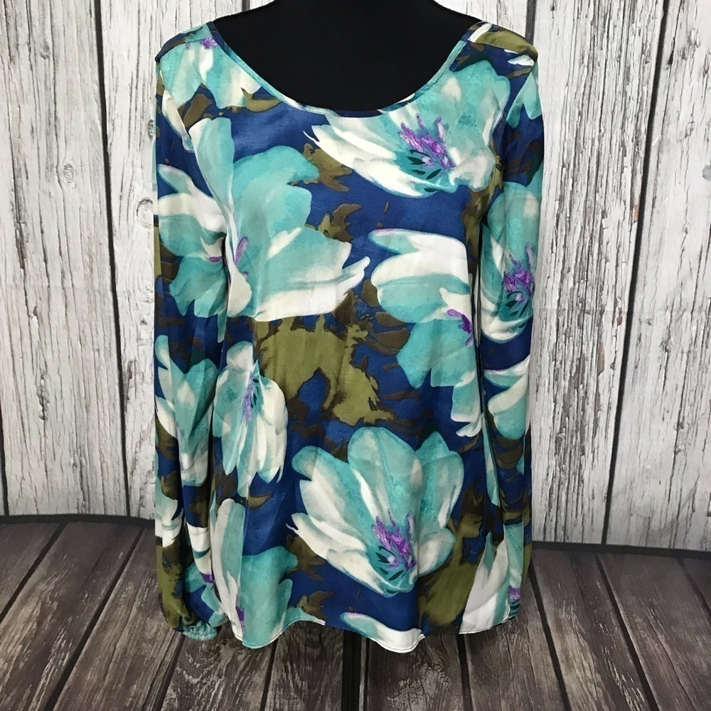 Show me your mumu floral long sleeve flowy…